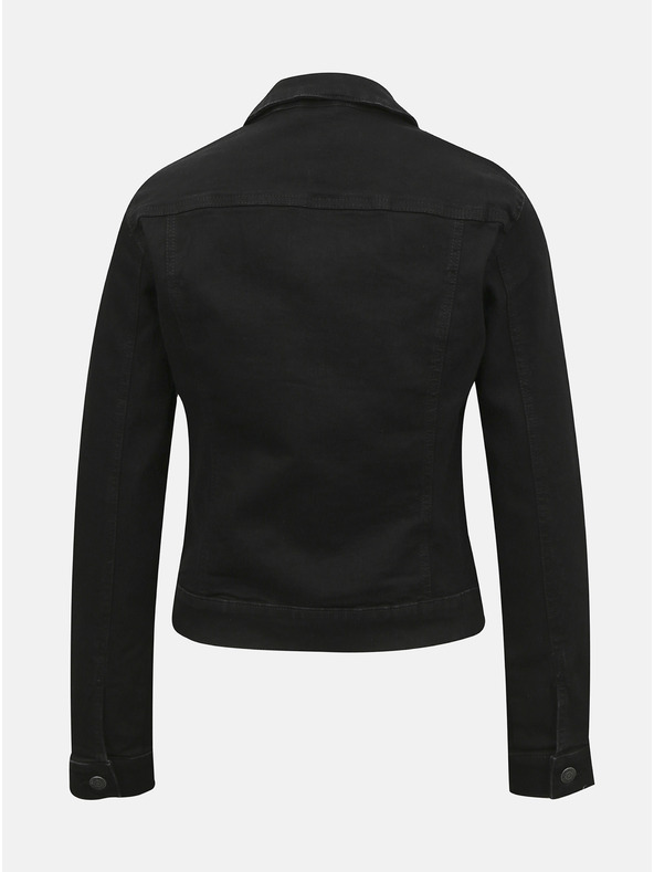 Vero Moda Čierna džínsová bunda VERO MODA Hot Soya