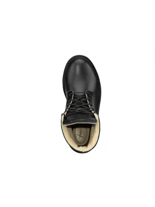 Vasky Dámske kožené členkové topánky čierne - jesenné / zimné topánky, obuv Vasky Lydie