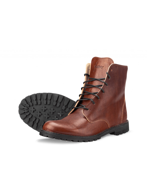 Vasky Dámske kožené členkové topánky tmavohnedé - jeseň / zima topánky, topánky Vasky Lydie