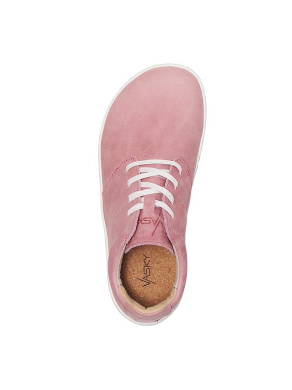 Vasky Dámske kožené barefoot ružové Vasky Terry Pink