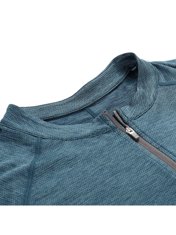 ALPINE PRO Pánsky rýchloschnúci cyklistický dres ALPINE PRO GERET 2 moroccan