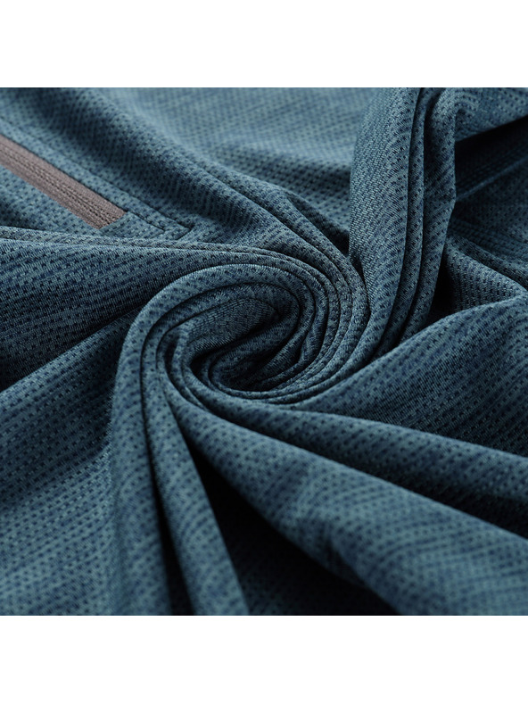 ALPINE PRO Pánsky rýchloschnúci cyklistický dres ALPINE PRO GERET 2 moroccan