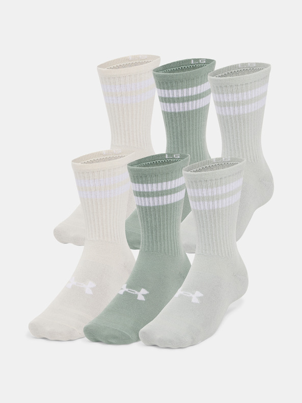 Under Armour Unisex ponožky Under Armour UA Essential 6pk Crew
