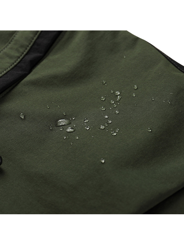 ALPINE PRO Pánske softshellové nohavice ALPINE PRO AKAN 2 čierne