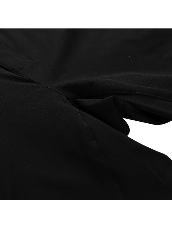 ALPINE PRO Pánske rýchloschnúce šortky ALPINE PRO ZAMB 3 čierne