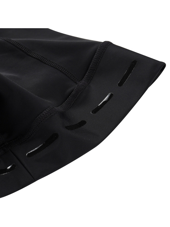 ALPINE PRO Pánske cyklistické šortky ALPINE PRO čierne