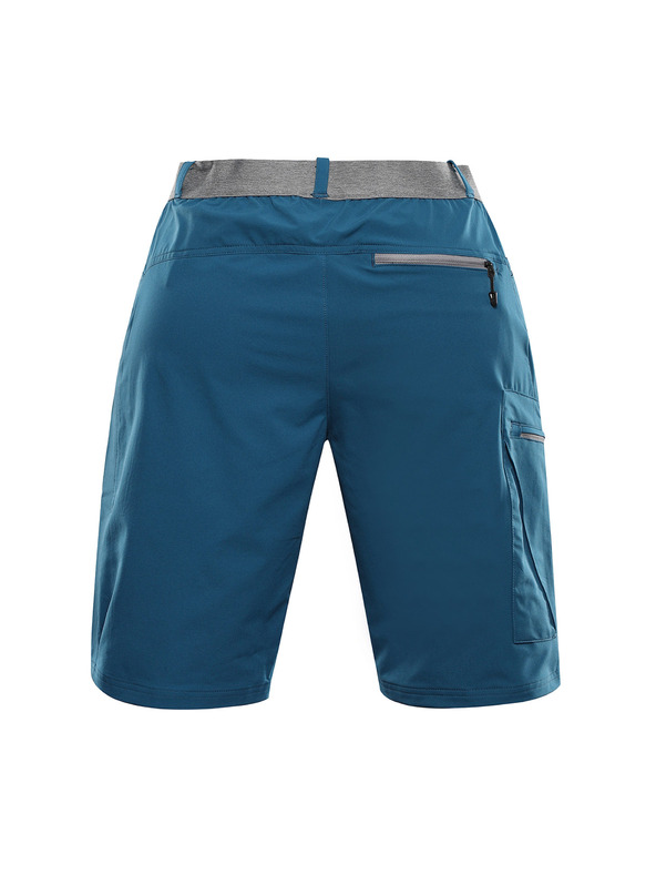 ALPINE PRO Pánske rýchloschnúce šortky ALPINE PRO ZAMB 3 modré