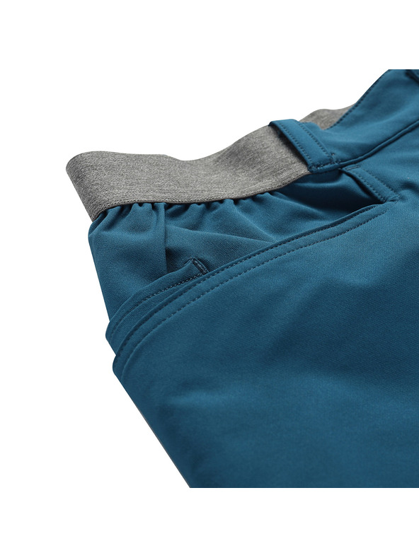 ALPINE PRO Pánske rýchloschnúce šortky ALPINE PRO ZAMB 3 modré