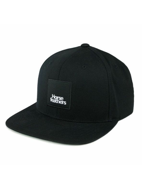 Horsefeathers Braden cap - čierna HORSEFEATHERS