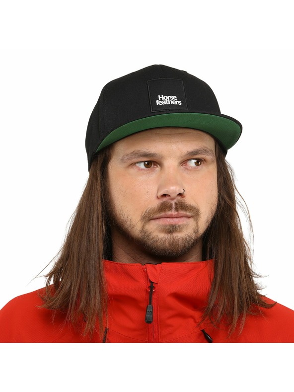 Horsefeathers Braden cap - čierna HORSEFEATHERS