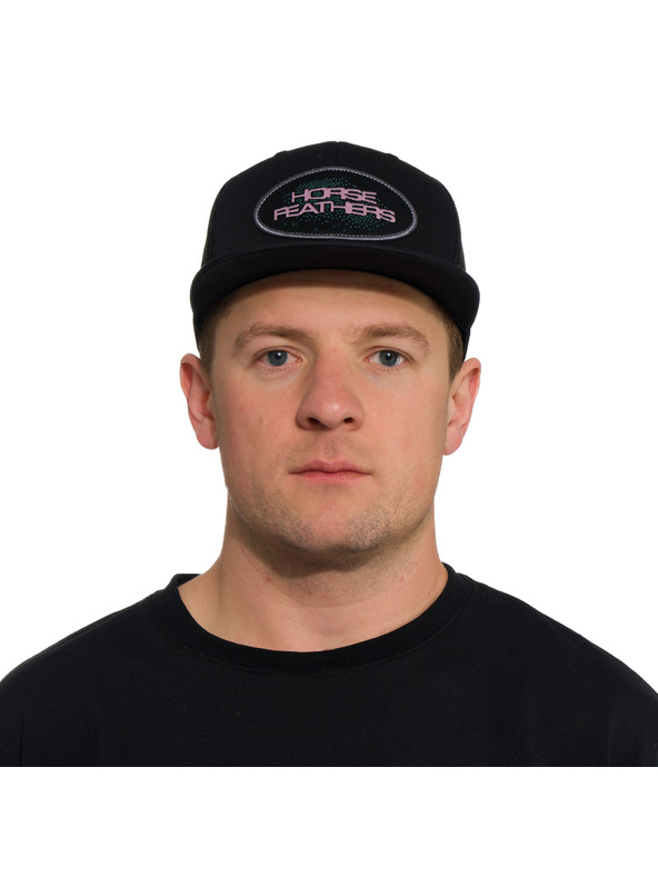 Horsefeathers Čiapka Bunk - čierna HORSEFEATHERS