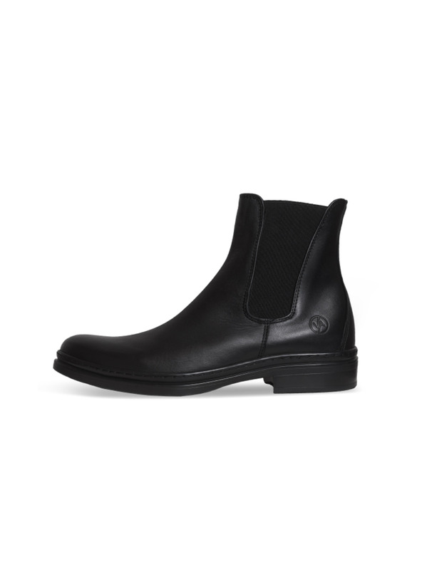 Vasky Pánske kožené topánky Vasky Chelsea čierne