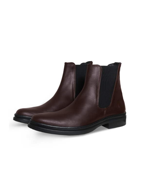 Vasky Pánske kožené topánky Chelsea Boots Dark Brown Vasky Chelsea Dark Brown