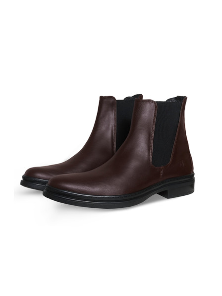 Vasky Pánske kožené topánky Chelsea Boots Dark Brown Vasky Chelsea Dark Brown
