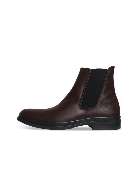 Vasky Pánske kožené topánky Chelsea Boots Dark Brown Vasky Chelsea Dark Brown