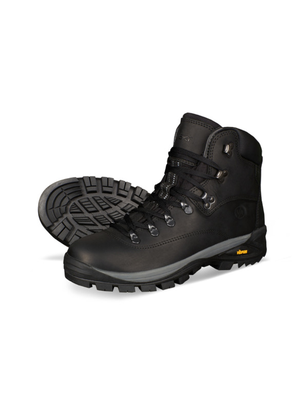 Vasky Pánske kožené turistické topánky čierne Vasky Monty