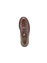Vasky Pánske elegantné kožené poltopánky tmavohnedé - jar / jeseň topánky Vasky Brogue Low Dark