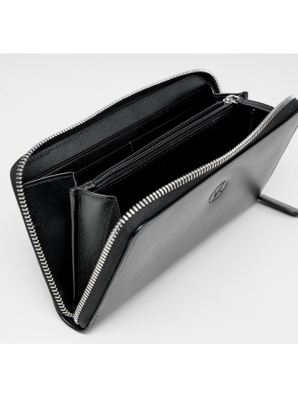 Vasky Dámska kožená peňaženka čierna - pánska príliš českej výroby Vasky Lily