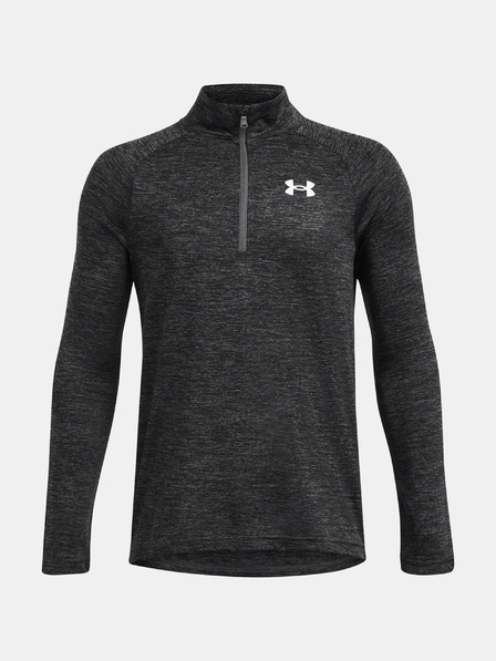 Under Armour Chlapčenské tričko Under Armour UA Tech 2.0 1/2 Zip-GRY