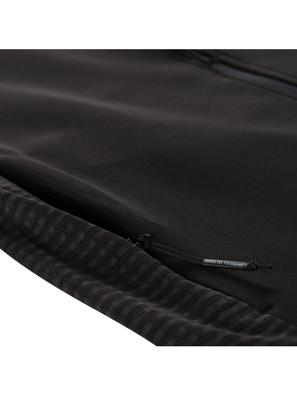 ALPINE PRO Detská rýchloschnúca mikina ALPINE PRO GOLLO 2 čierna