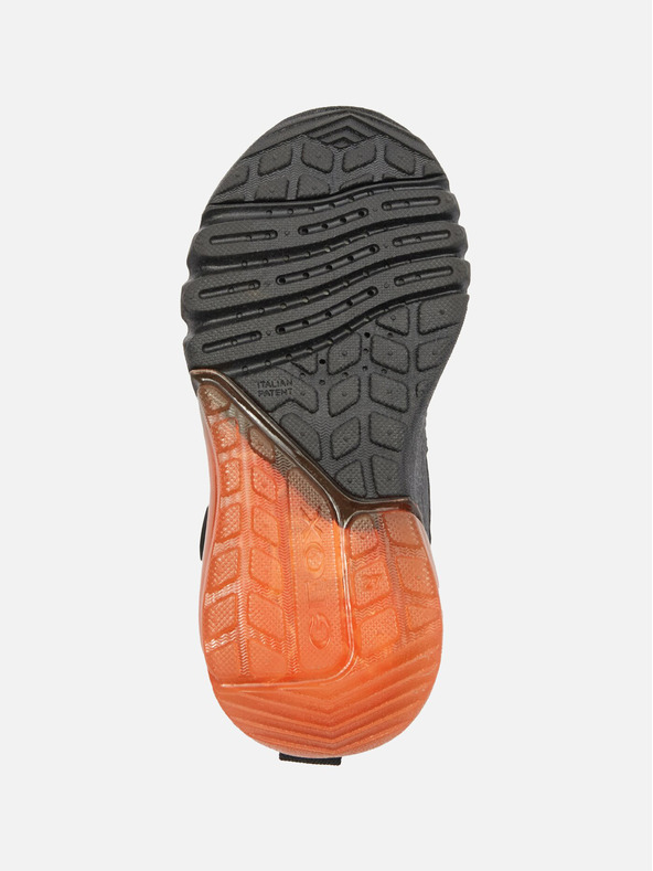 Geox Čierne chlapčenské tenisky Geox Ciberdron