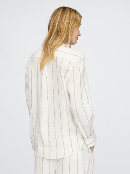 GAP Ľanová oversize košeľa Big Shirt GAP