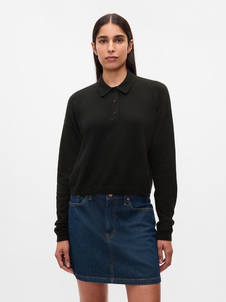 GAP Polo sveter CashSoft GAP