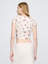 GAP Ľanový crop top GAP