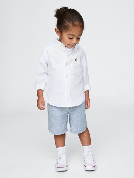 GAP Baby ľanové kraťasy GAP