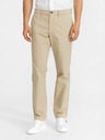 GAP Nohavice essential khaki straight fit GapFlex GAP