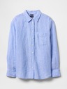 GAP Ľanová oversize košeľa Big Shirt GAP