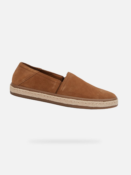 Geox Svetlohnedé pánske slip on espadrilky Geox Pantelleria