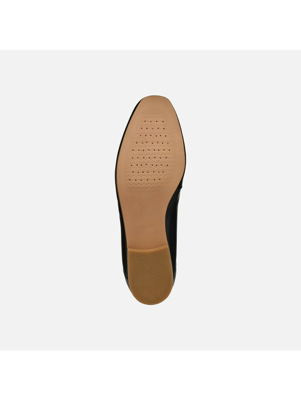 Geox Čierne dámske mokasíny Geox Mantinea