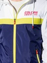 Ombre Clothing Modro-biela pánska jarná bunda Ombre Oblečenie C438