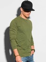Ombre Clothing Zelené pánske základné tričko Ombre Clothing