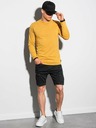 Ombre Clothing Horčicová pánska základná košeľa Ombre Clothing