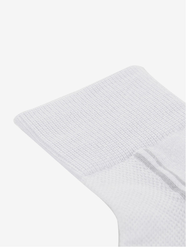 ALPINE PRO Alpine Pro 3HARE 2 šedé a biele unisex ponožky