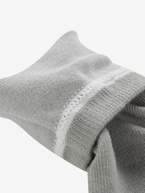 ALPINE PRO Šedé unisex ponožky - 2 páry ALPINE PRO 2ULIANO