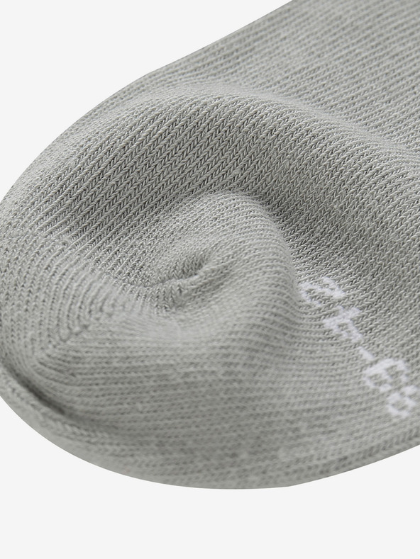 ALPINE PRO Šedé unisex ponožky - 2 páry ALPINE PRO 2ULIANO