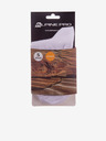 ALPINE PRO Biele unisex ponožky - 2 páry ALPINE PRO 2ULIANO