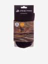 ALPINE PRO Čierne unisex ponožky - 2 páry ALPINE PRO 2ULIANO