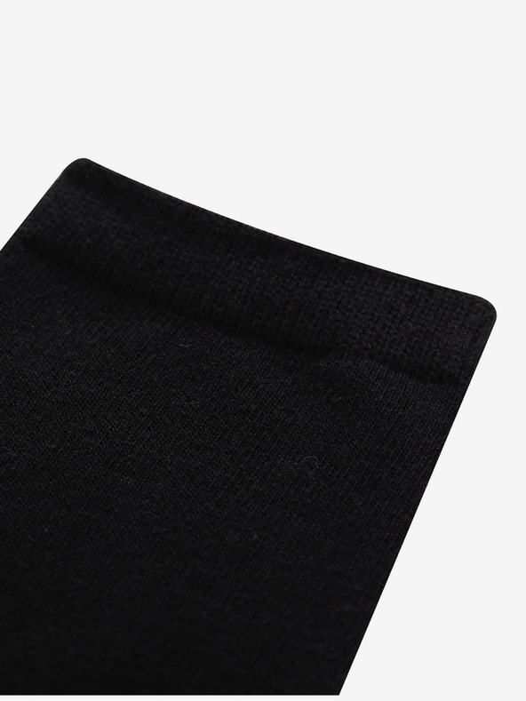 ALPINE PRO Čierne unisex ponožky - 2 páry ALPINE PRO 2ULIANO