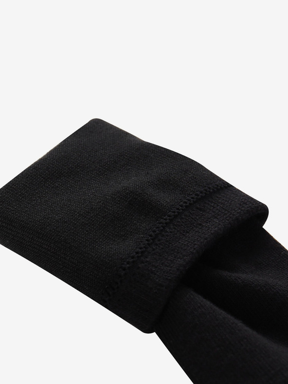 ALPINE PRO Čierne unisex ponožky - 2 páry ALPINE PRO 2ULIANO