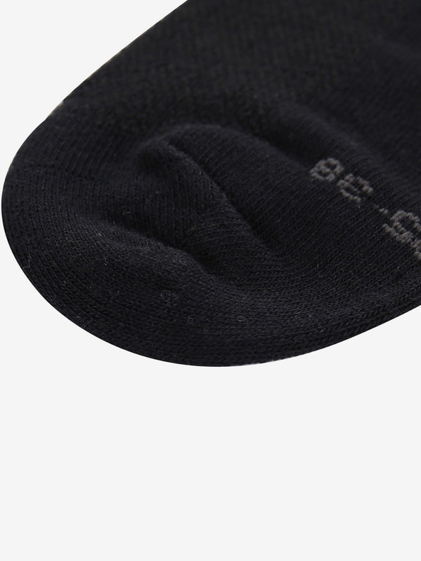 ALPINE PRO Unisex coolmax ponožky ALPINE PRO RED DEER čierne