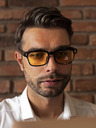 VEYREY VeyRey Počítačové okuliare Nerd Pickup Black