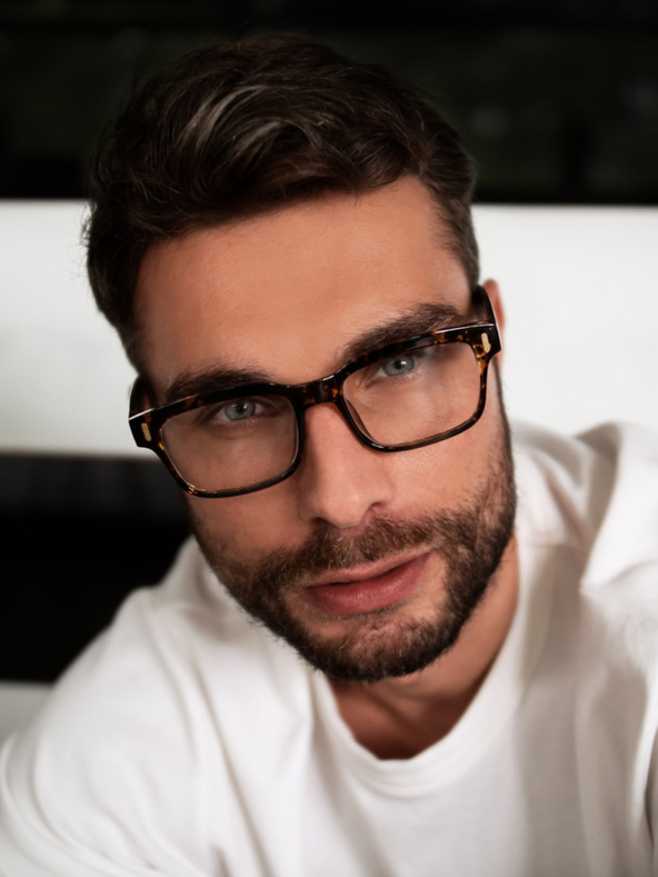 VEYREY Hnedé okuliare blokujúce modré svetlo VeyRey Fredrikah