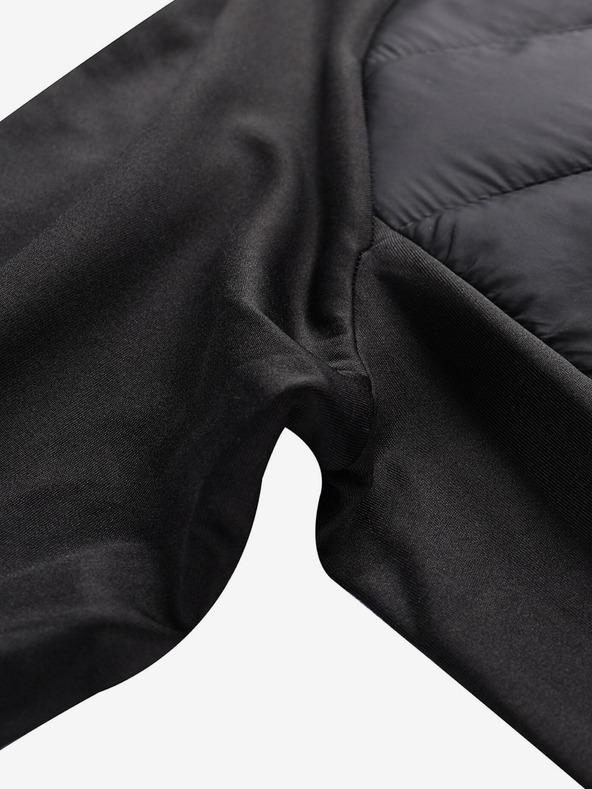 ALPINE PRO Čierne dámske zimné hi-therm šaty ALPINE PRO OMERA