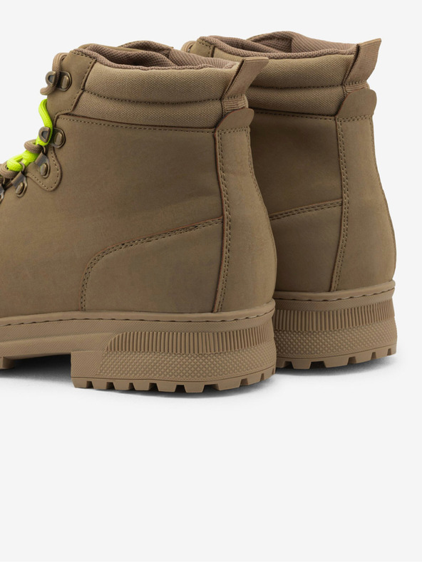 Ombre Clothing Hnedé pánske zimné outdoorové topánky Ombre Clothing