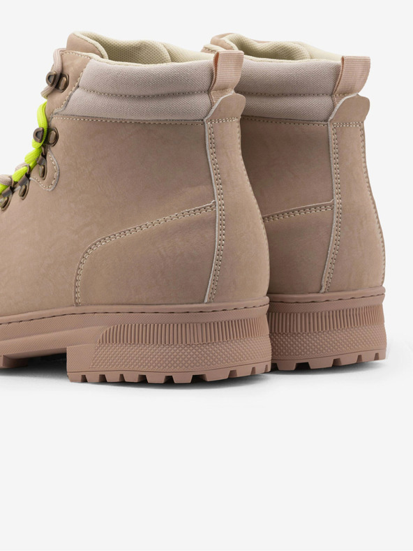 Ombre Clothing Svetlohnedé pánske zimné outdoorové topánky Ombre Clothing