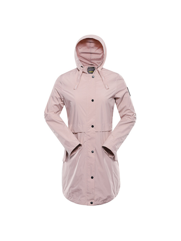 NAX Béžový dámsky kabát NAX Girfa